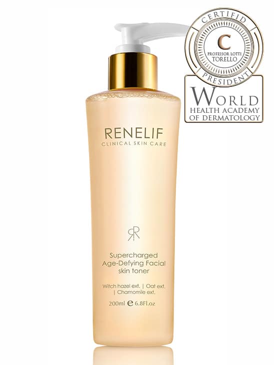 Supercharged Age-Defying Facial Skin Toner 200ml - Hydrating Alcohol-Free Toner by Renelif